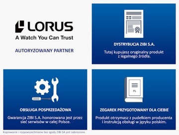 Zegarek damski LORUS RG279RX9 50m Srebrny