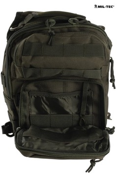 РЮКЗАК СУМКА НА РЮКЗАК Mil-Tec One Strap Assault 10 л - Оливковый