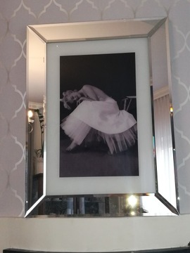 Obraz, Marilyn Monroe w lustrzanej ramie 76x56