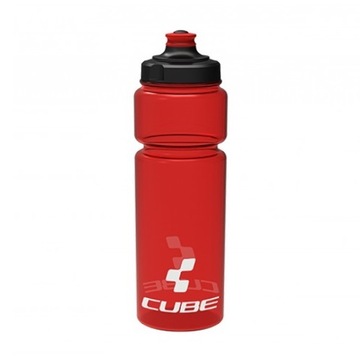 Bidon CUBE Icon 750ml 0,75l czerwony