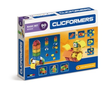 Блоки CLICS PL CLICFORMERS 801003 90 шт. НОВЫЙ!