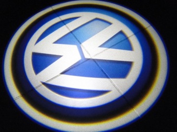 ŚWIATŁA LED POWITALNE LOGO DACIA EFEKT 3D MOC 2x7W