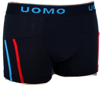 МУЖСКИЕ БОКСЕРЫ ИЗ ХЛОПКА UOMO XL, 5 шт.