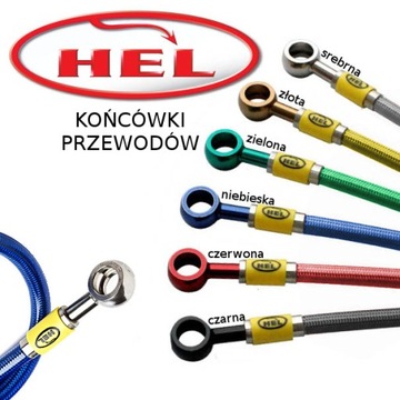 Przewody oplot HEL Yamaha YZF-R6 RJ03 1998-2002