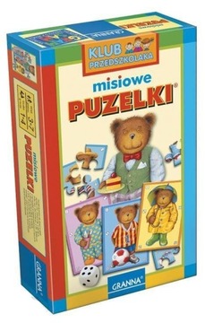 Пазлы с плюшевым мишкой Бабушка