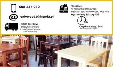 Кухонный стол MASSIVE 90х70 для кухни-столовой с барной стойкой