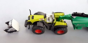 ТРАКТОР SIKU 1827 CLAAS XERION С БАКОМ 1:87