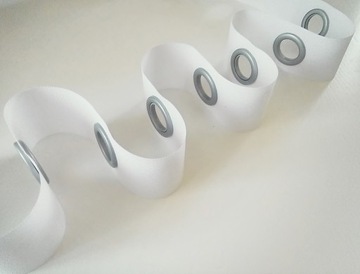 TAŚMA Z PRZELOTKAMI USZTYWNIAJĄCA SZTYWNIK 10cm