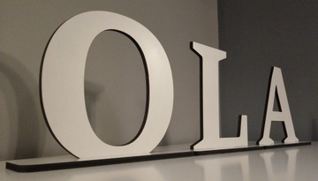 ДЕРЕВЯННЫЕ БУКВЫ N 18СМ - СВАДЕБНЫЕ ИМЕННЫЕ УКРАШЕНИЯ