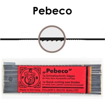 Пильные полотна по дереву PEBECO N3, 144 шт.