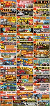 BANER 2x1m banery reklama auto serwis wulkanizacja