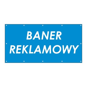 Baner reklamowy z nadrukiem KOLOR WAWA 1440dpi