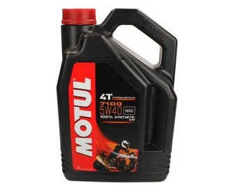 Масло MOTUL 7100 5 W 40 4л + фильтр Hiflo Racing