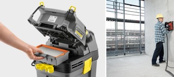 УНИВЕРСАЛЬНЫЙ ПРОФЕССИОНАЛЬНЫЙ ПЫЛЕСОС СУХОЙ ВЛАЖНОЙ ОЧИСТКИ KARCHER NT 30/1 TACT TE L