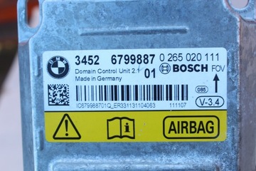 BMW F10 F11 MODUL AIRBAG 6799887