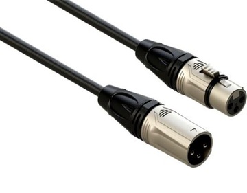 ROXTONE DMXX200L10 Kabel mikrofonowy XLRm-XLRf 10m