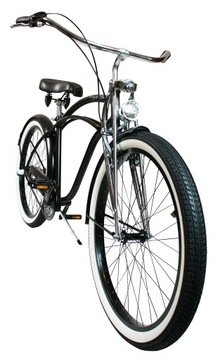 Мужской велосипед Beach Cruiser 26 черный SPRINGER MAT RoyalBi shimano 3 скорости
