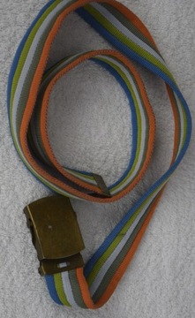 PASEK PARCIANY KOLOROWY 90X3 CM