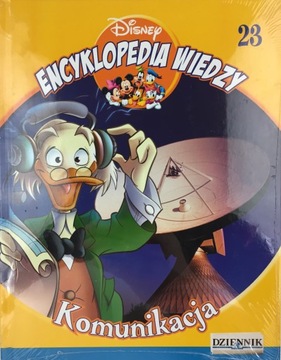 Disney Encyklopedia Wiedzy nr 23 Komunikacja FOLIA