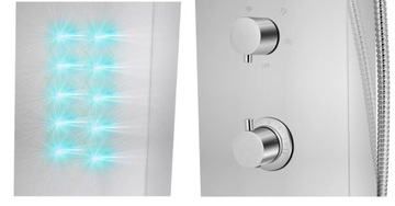 фото ориг. №6, Panel shower stainless steel, curved