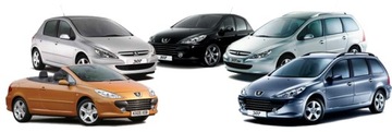 Спортивные диски 283мм Колодки ПЕРЕДНИЕ Peugeot 307 HIT