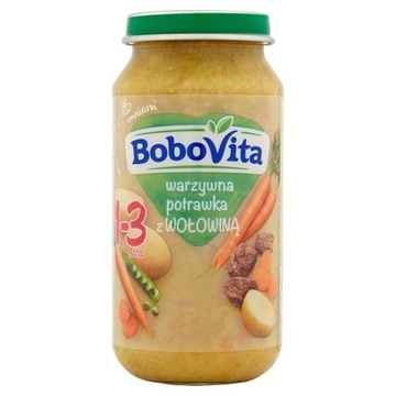 BoboVita WARZYWA POTRAWKA Z WOŁOWINĄ 250g