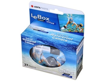 Одноразовая водонепроницаемая аналоговая камера Agfa Photo LeBox Ocean 400/27