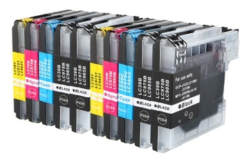 10 TUSZE DO BROTHER LC985 DCP-J315W J140W DCP-J125