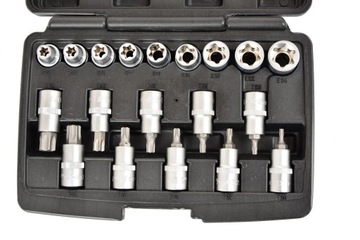 ZESTAW NASADEK NASADKI TORX 1/2