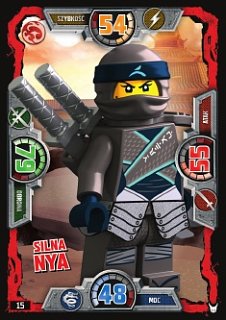 karta nr 15 Silna Nya Lego Ninjago 3