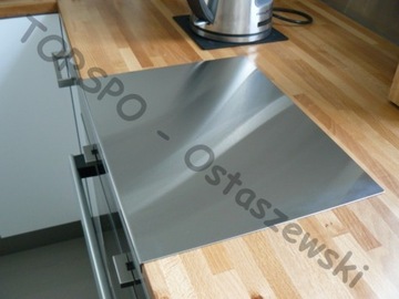 Blat nierdzewny 500x385mm INOX PREMIUM