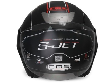 CMS D-JET VISION RED MATT HELMET ОДОБРЕНИЕ S