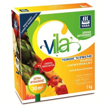NAWÓZ UNIWERSALNY NORDIC SUPREME YARA VILA 1KG