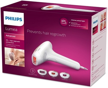 Лазерный эпилятор Philips Lumea Advanced SC1999 3 головки + БЕСПЛАТНЫЙ ЧЕХОЛ