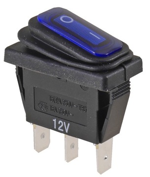 WŁĄCZNIK PRZEŁĄCZNIK HERMETYCZNY 12V IP65 BLUE PH1