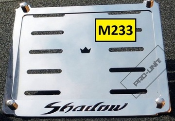 Регистрационная рамка HONDA для GOLDWING GL Inox