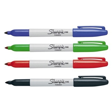 Нетоксичная перманентная ручка для татуировки Sharpie