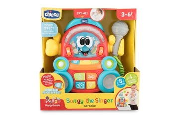 CHICCO Певица SONGY Караоке музыкальный микрофон ИГРАЕТ