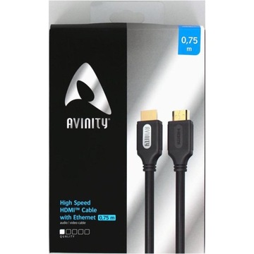 M/M HSEthernet Gold HDMI-кабель 0,75 м. АВИНИТА