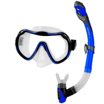 НАБОР ABC JAVA МАСКА ELBA SPEAKER INOX FINS 44/45