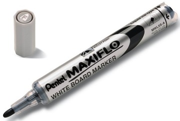 МАРКЕРЫ PENTEL С ГУБКОЙ ДЛЯ СУХОГО СТИРАНИЯ ДОСОК