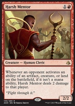 Harsh Mentor - obrażenia za zdolności @@@