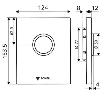 Писсуар ROCA NEXO A35364K000 сифон бачок Schell