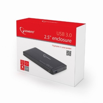 КОРПУС КАРМАН ДЛЯ ДИСКОВОГО ДИСКА 2,5 ДЮЙМА USB 3.0 SATA ЧЕРНЫЙ