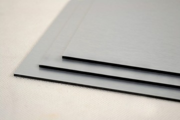 Dibond tubond PŁYTA reklamy 100X150cm SREBRNA plabond kompozytowa elewacje