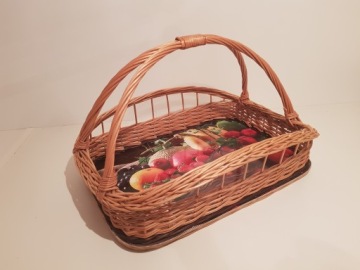 Плетеный поднос Плетеный поднос Плетеный поднос