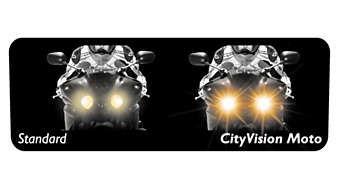 Лампа Philips HS1 CityVision Moto +40% света