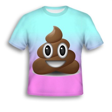 KOSZULKA FULL PRINT LODY XS YOUTUBERA TRWAŁA