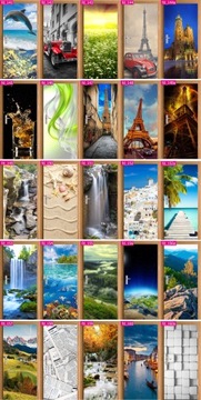 фото ориг. №4, Sticker photo wallpaper on door descent beaches sea