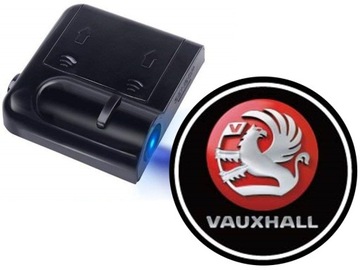 ŚWIATŁA LED POWITALNE LOGO VAUXHALL BEZPRZEWODOWE